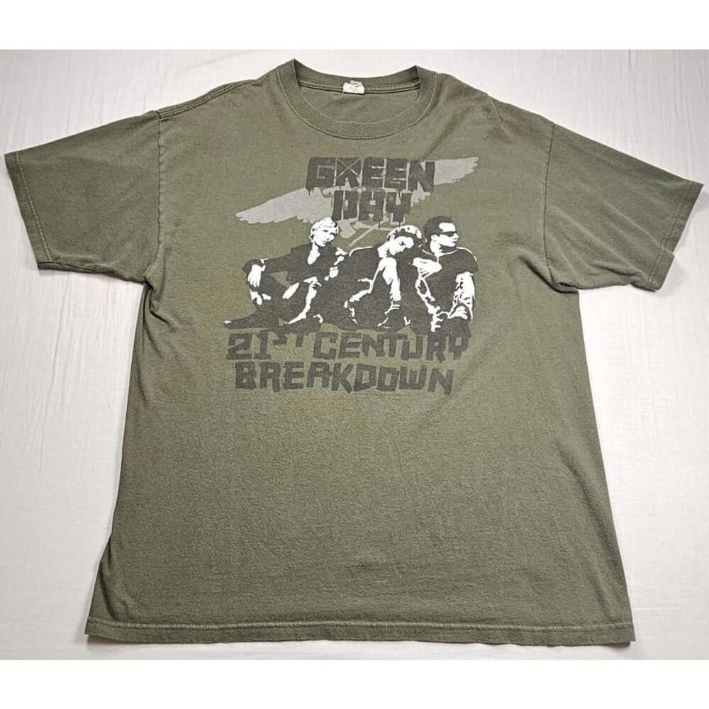 GREEN DAY 21ST CENTURY BREAKDOWN T-SHIRT MENS X-LARGE